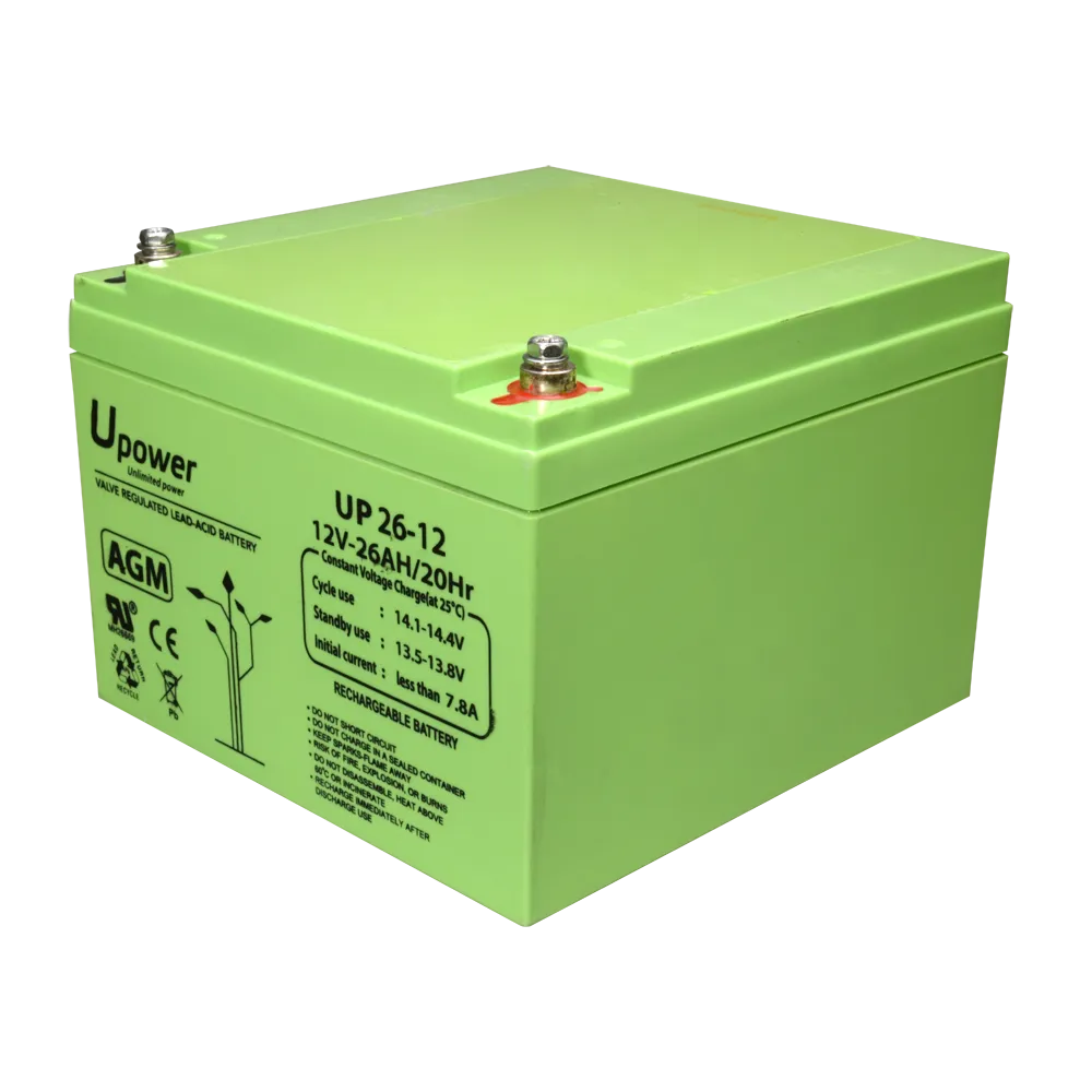 Batería Recargable BATT-1226-U para Centrales de Incendio