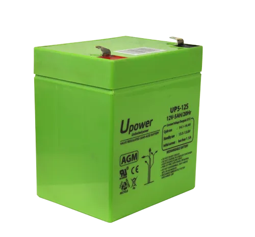 Batería BATT-1250-U 12V 5Ah AGM para Centrales de Incendio