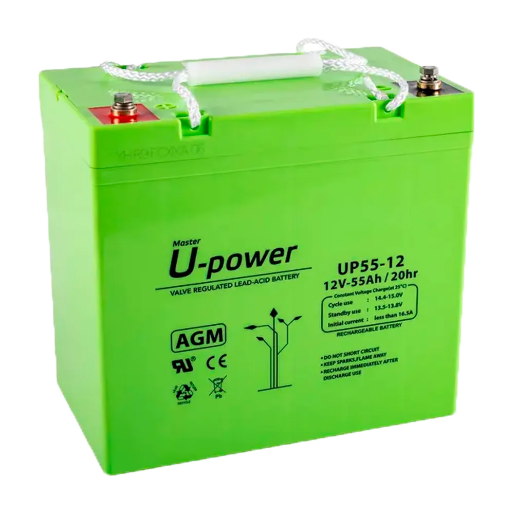 Batería Recargable 12V 55Ah BATT-1255-U Centrales Incendio