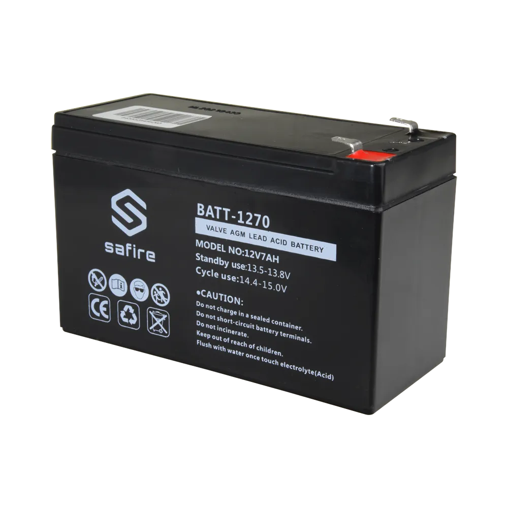 Batería BATT-1270 12V 7Ah Centrales Incendio