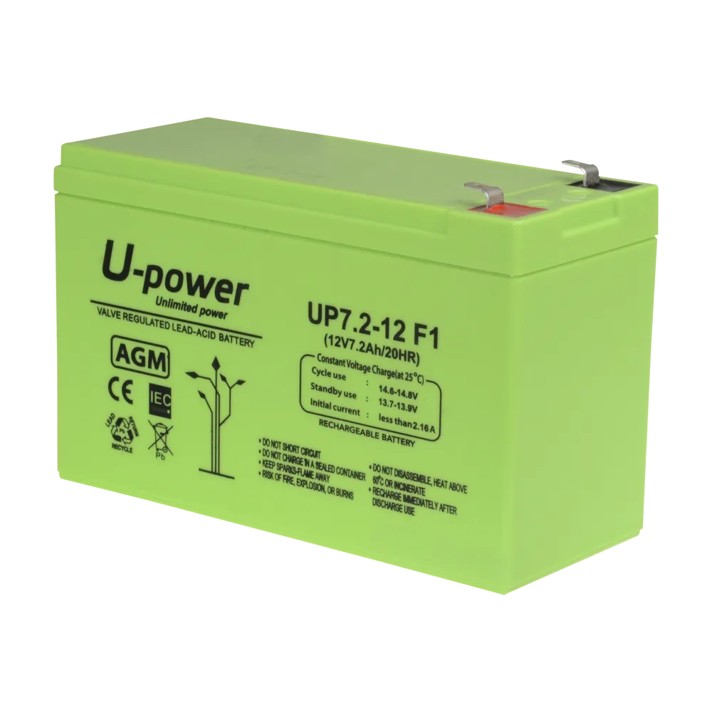 Batería Recargable BATT-1272-U 12V 7.2Ah AGM Upower