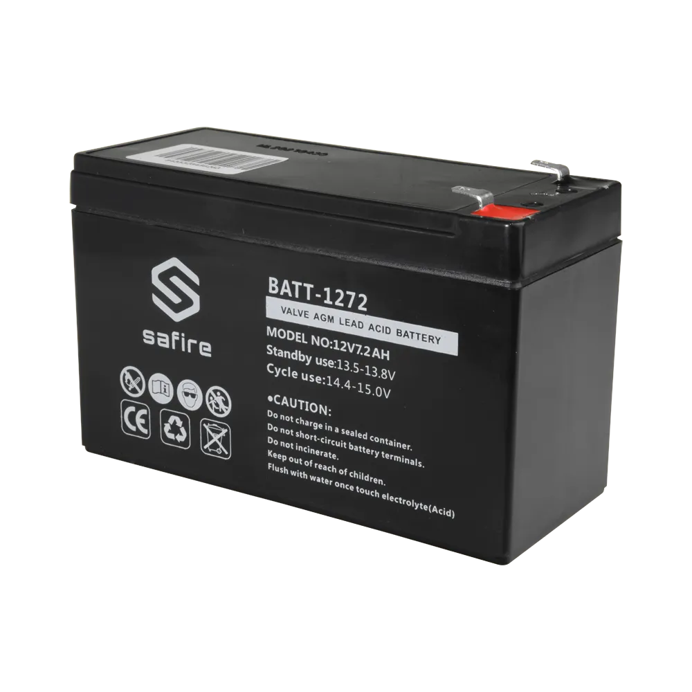 Batería BATT-1272 12V 7.2Ah para Centrales de Incendio
