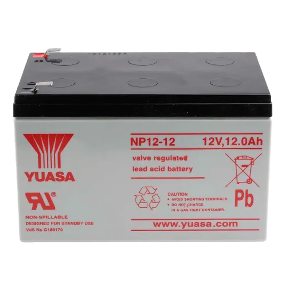 Batería BATT-NP12-12 12V 12Ah AGM VRLA Centrales Incendio