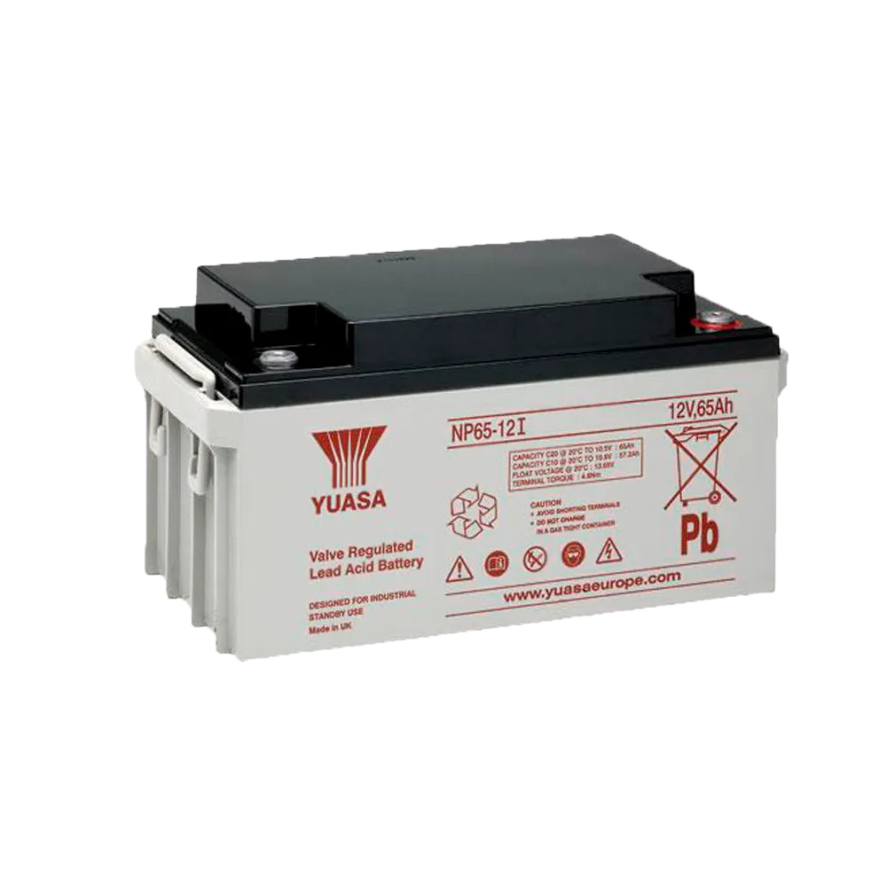 Batería BATT-NP65-12I 12V 65Ah AGM VRLA Centrales Incendio