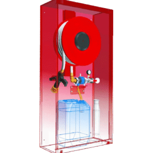 Boca de incedios equipada agua / espuma DN25