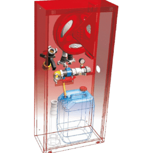 Boca de incedios equipada agua / espuma DN45