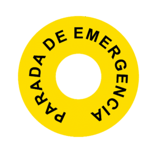 Señal de Botonera. Parada de emergencia