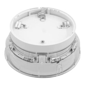 MORLEY - BRS-PC-I05 - Base para detector superficie con aislador + sirena + flash blanco - Analógico