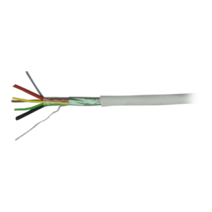 CA4P2-100-H - Cable alarma + alimentación 4+2C 0,22 mm² apantallado LSZH 100 m