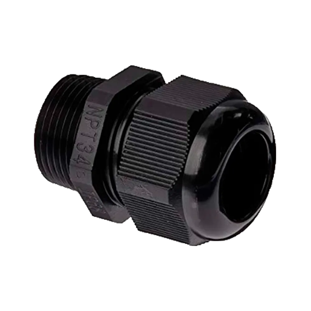 CABLE-GLAND-NPT3/4-BLACK Prensaestopas Cable Exterior