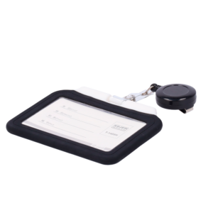 Cardcube - CARD-HOLDER-CLIP-BLACK - TAG/llavero