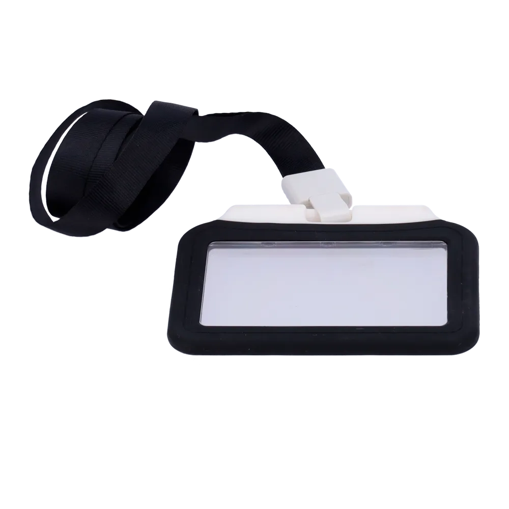 Cardcube CARD-HOLDER-H-BLACK Portabadge Negro Horizontal