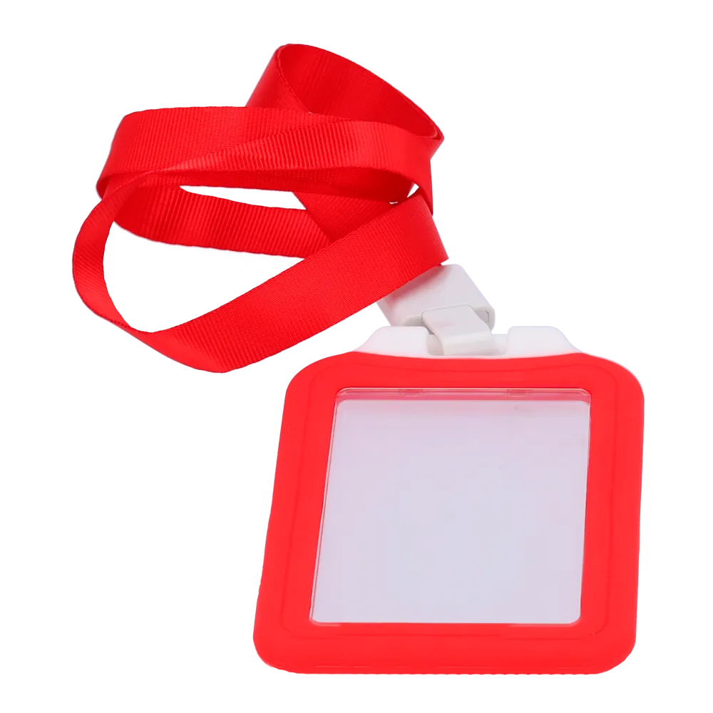 Llavero Portacard CARD-HOLDER-V-RED Rojo Control Accesos