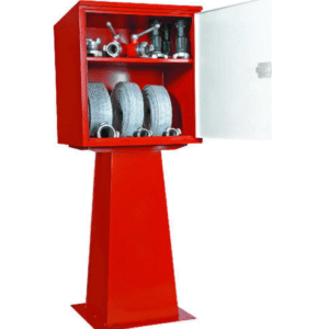 Caseta intemperie con dotación material hidrantes