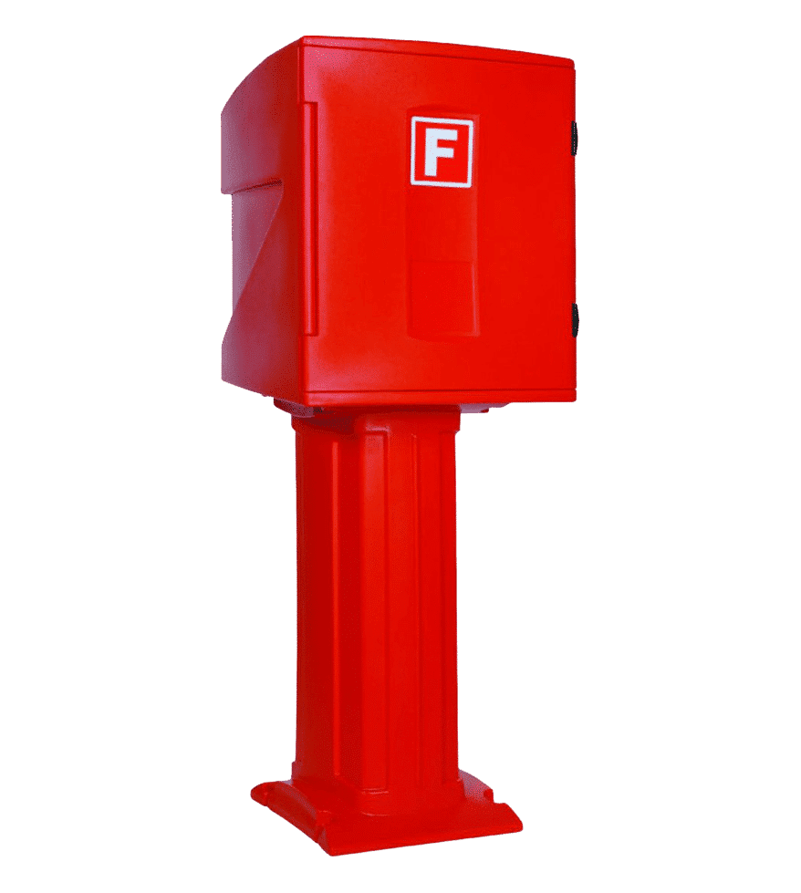 Caseta intemperie vacía material hidrantes CASE - Imagen 2