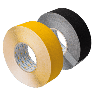 Cinta antideslizante abrasiva. Uso industrial