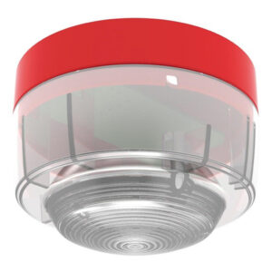 Avisador óptico convencional techo rojo CWST-RW-S5 Notifier