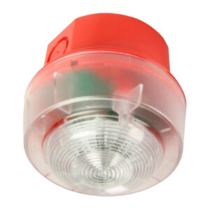 Avisador óptico convencional techo rojo CWST-RW-W5 Notifier