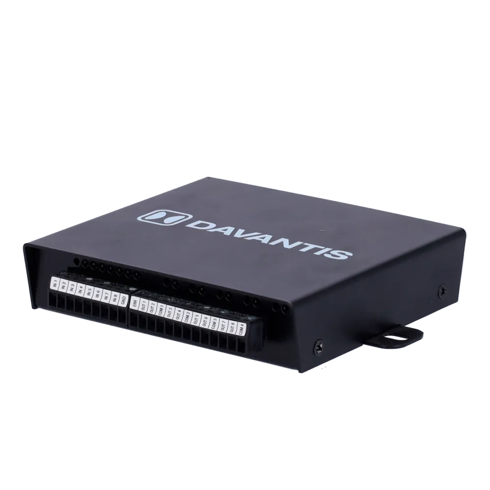 DAVANTIS-USB8 Módulo Externo USB 8 Relés Analítica Video