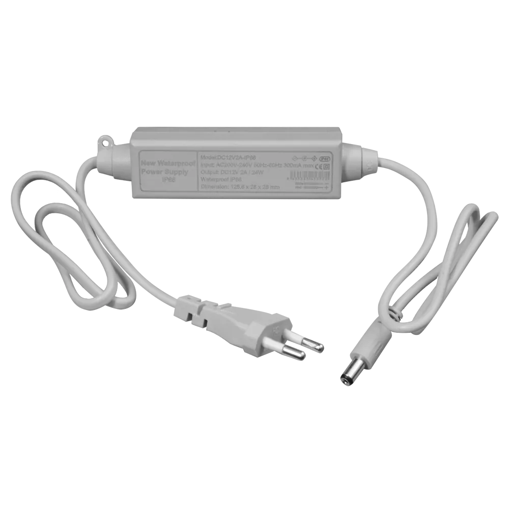 Fuente Alimentación DC12V2A-IP66 Exterior 12V 2A IP66