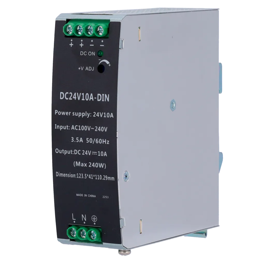 DC24V10A-DIN Fuente Conmutada 24V 120W Carril DIN