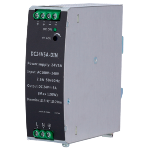 DC24V5A-DIN - Fuente conmutada 24V 120 W