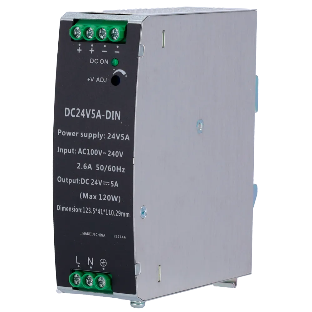Fuente Conmutada DC24V5A-DIN 24V 120W Carril DIN