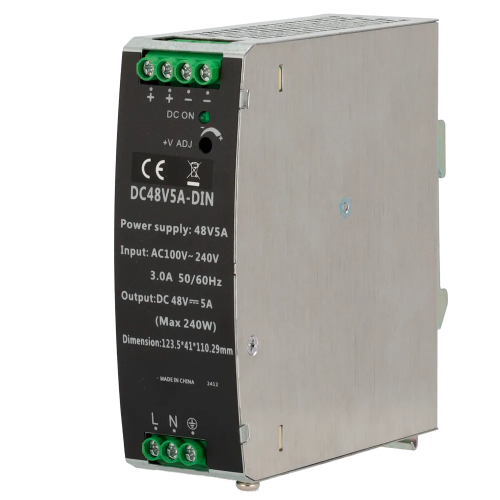 Fuente Alimentación DC48V5A-DIN 48V 5A 240W Carril DIN