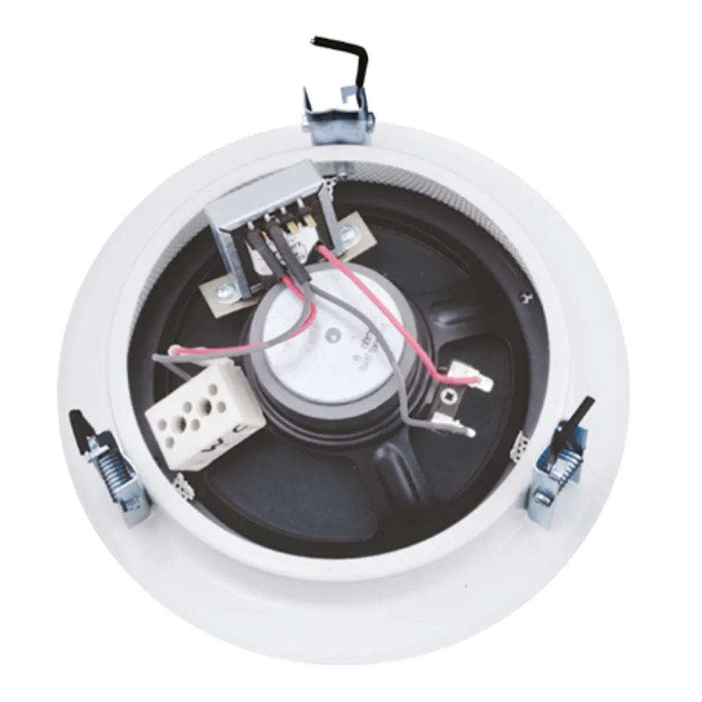 Altavoz EN54 6.5" 6W Empotrable Metal DELF-165/6-PP Inim