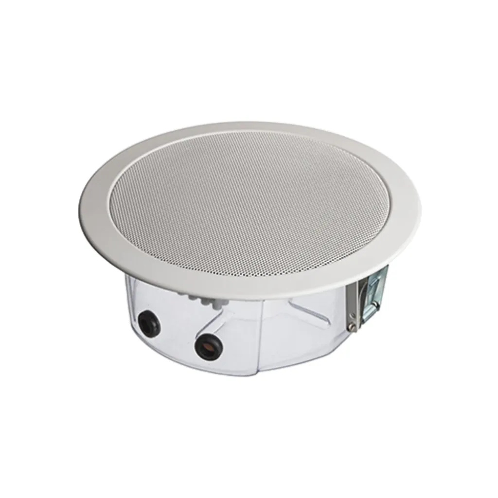 Altavoz EN54 6.5" 10W techo Metal Inim DL-E10-165/T-EN54SAFE