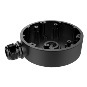 Hikvision DS-1280ZJ-DM46-BLACK Caja de conexiones – Domo · Exterior · Aluminio