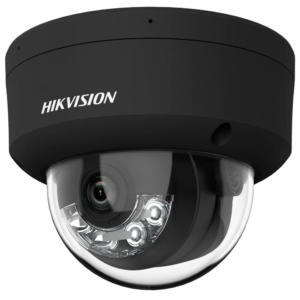 Hikvision DS-2CD2123G2-LIS2U(2.8mm)(BLACK) Cámara Domo – IP · 1080p · Exterior · IR · PoE