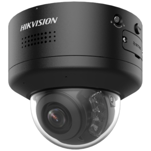 Hikvision DS-2CD2746G2H-IPTRZS2U/SL(2.8-12)BLK Cámara Domo – IP · 4MP · Exterior · IR · PoE