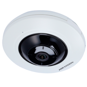 Hikvision DS-2CD2955G0-ISU(1.05mm) Cámara Fisheye – IP · 5MP · Interior · IR · PoE