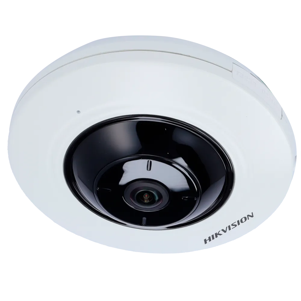 Hikvision DS-2CD2955G0-ISU(1.05mm) Cámara Fisheye 5MP PoE