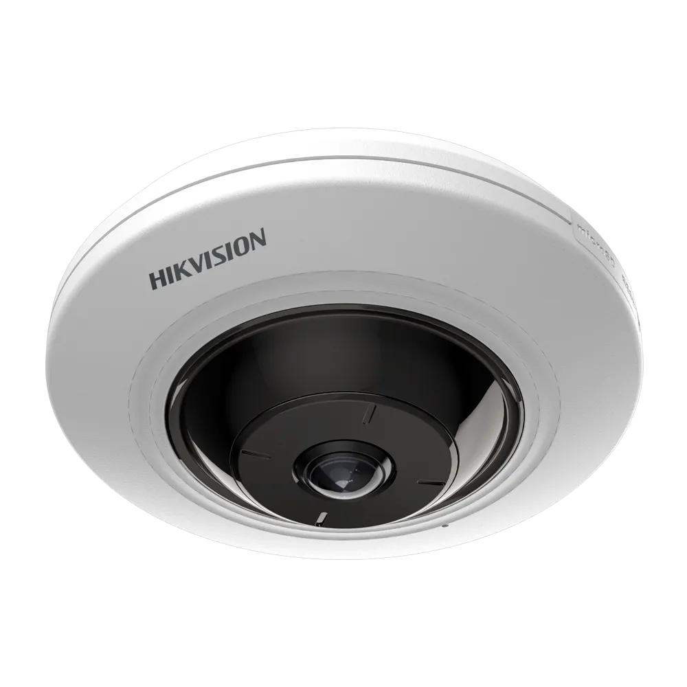 Hikvision DS-2CD3956G2-ISU(1.05mm) Cámara Fisheye 5MP PoE