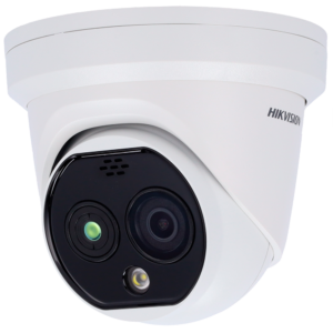 Cámara DS-2TD1228T-2/QA(B) con medición de temperatura - HIKVISION