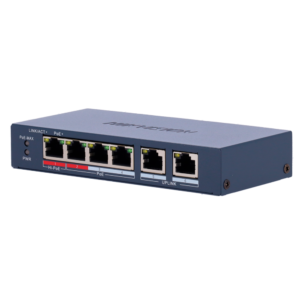 HIKVISION - DS-3E1106HP-EI - Switch 4P Gigabit PoE Gestionable