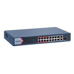 HIKVISION - DS-3E1318P-EI/M - Switch 16P Gigabit PoE Gestionable SFP