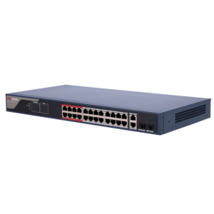HIKVISION - DS-3E1326P-EI(B) - Switch 24P Gigabit PoE Gestionable SFP