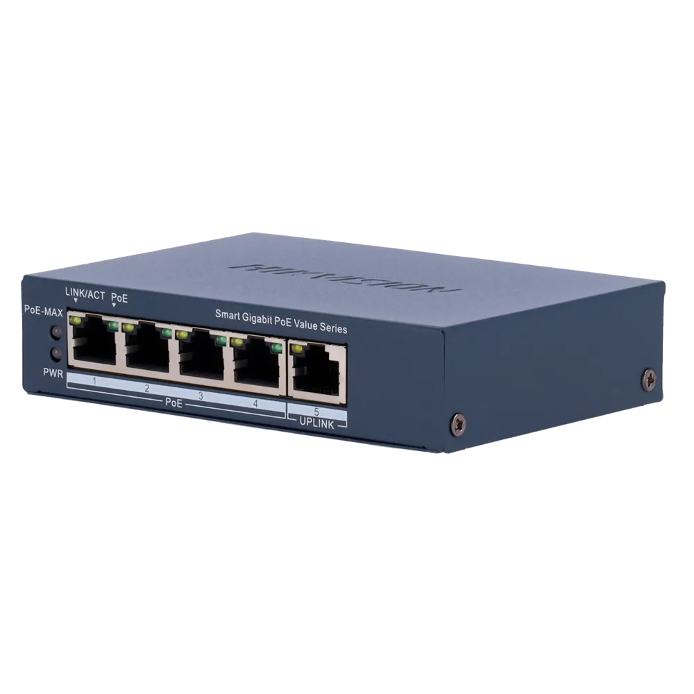 Switch Gigabit PoE Gestionable HIKVISION DS-3E1505P-EI/M