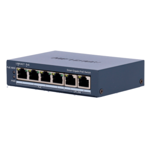 HIKVISION - DS-3E1506P-EI - Switch 4P Gigabit PoE Gestionable