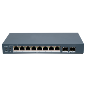 HIKVISION - DS-3E1510P-EI/M-8P2F - Switch 8P Gigabit PoE Gestionable SFP