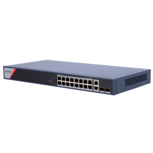 HIKVISION - DS-3E1520HP-SI-16P2T2F - Switch 16P Gigabit PoE Gestionable SFP