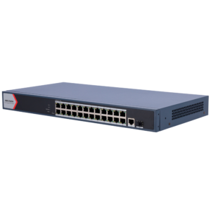 HIKVISION - DS-3E1526P-EI - Switch 24P Gigabit PoE Gestionable SFP