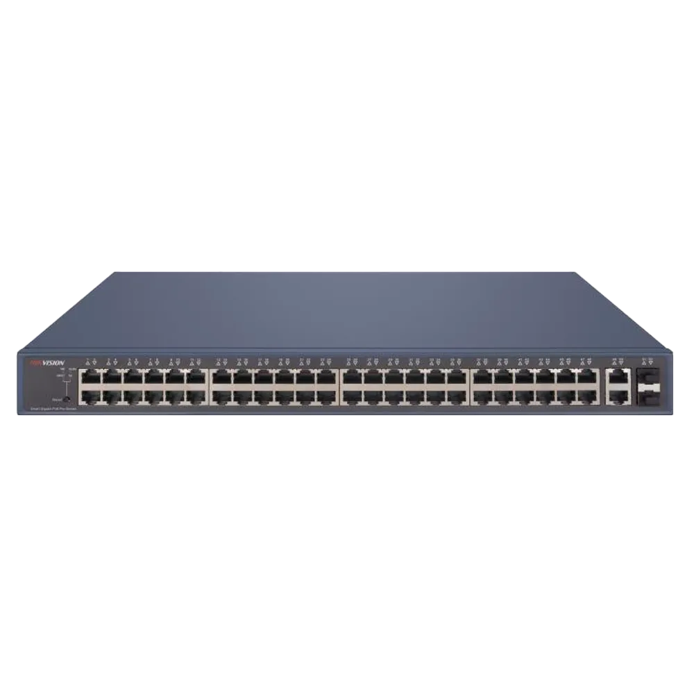 Switch Gigabit PoE 48 Puertos Hikvision DS-3E1552P-SI