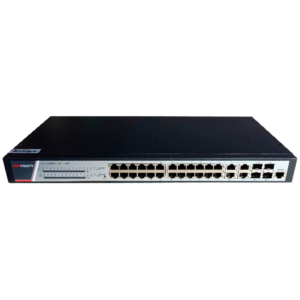 HIKVISION - DS-3E2528P(B) - Switch 24P Gigabit PoE Gestionable SFP