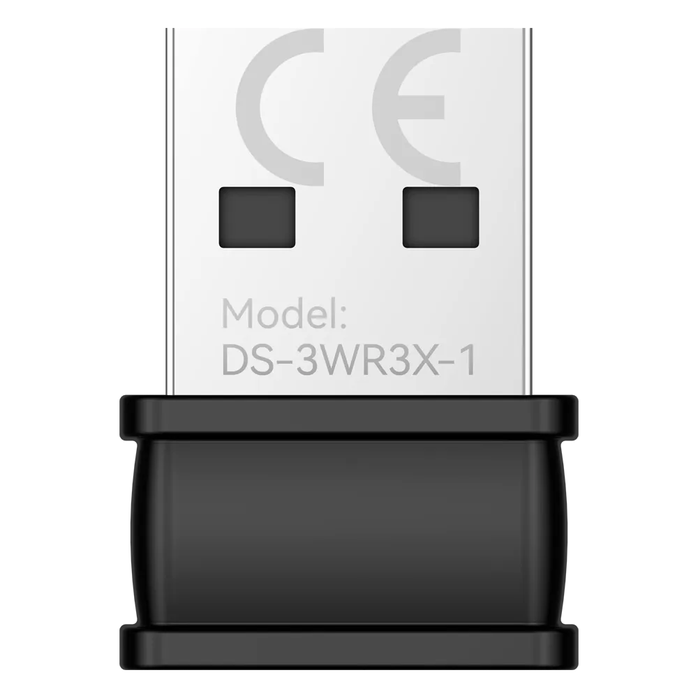 Adaptador Wi-Fi 6 Hikvision DS-3WR3X-1 USB para Sistemas