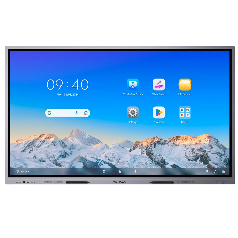 Pantalla Interactiva 98" 4K Hikvision DS-D5C98RB/A(EDLA)