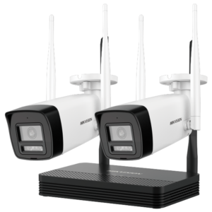 Hikvision DS-J142I/NKS424W0H Kit CCTV – WiFi · 2 cámaras · Bullet
